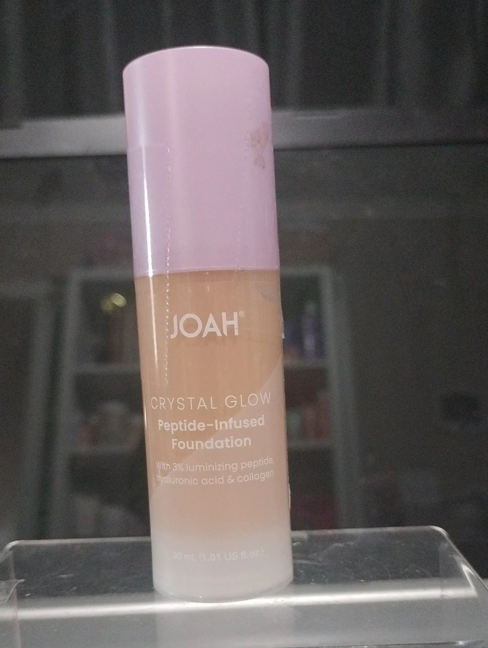 J.O.A. Crystal Glow Peptide-Infused Foundation — Beige MW020
